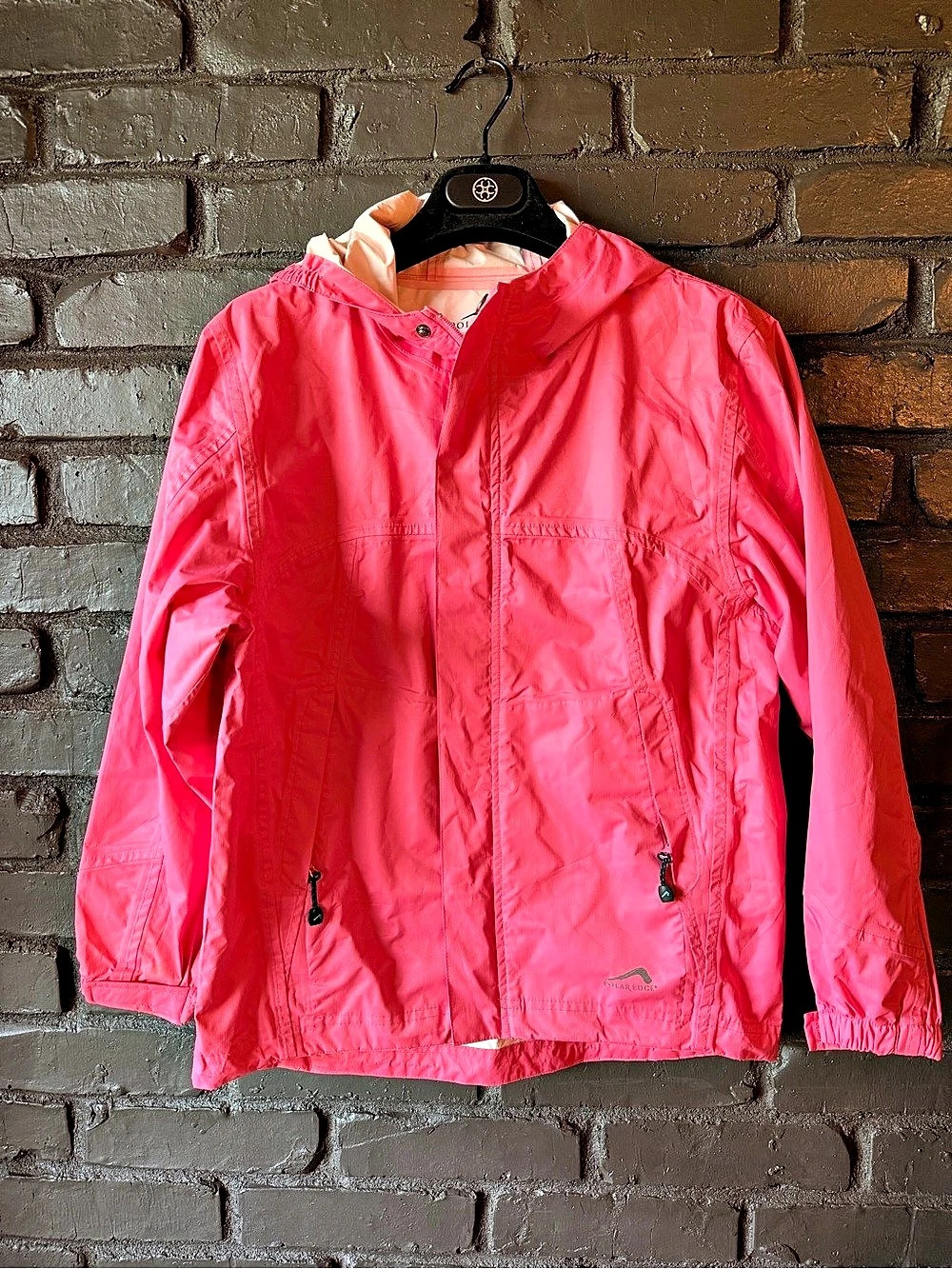 Polar Edge Girls Pink Rain Jacket Like New